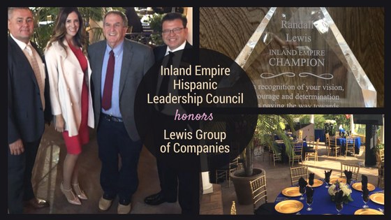 Inland Empire Hispanic Leadership Gala and Randall Lewis