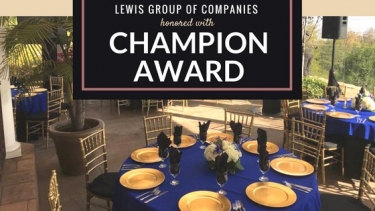 Lewis Group Of Companies and Randlall Lewis Receive Champion Award