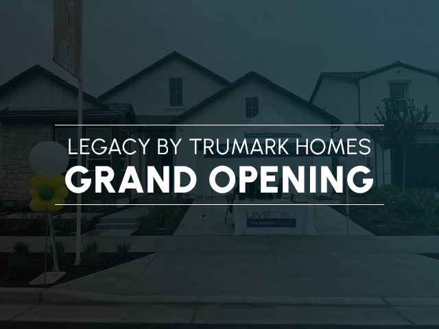 Legacy by Trumark Homes Grand Opening